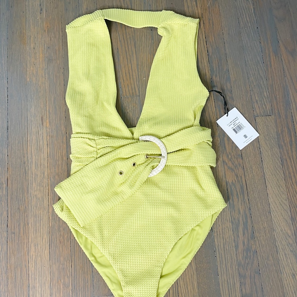 Revel Rey Swim Resort Limoncello One Piece